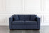 Blue 2-seater comeover sofa bed