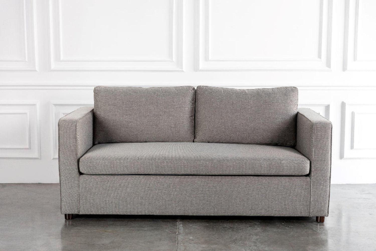 Taupe 2-seater comeover Sofa bed