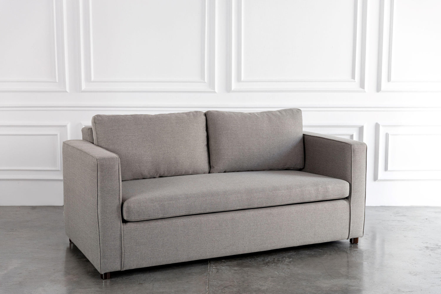 Taupe 2-seater comeover Sofa bed