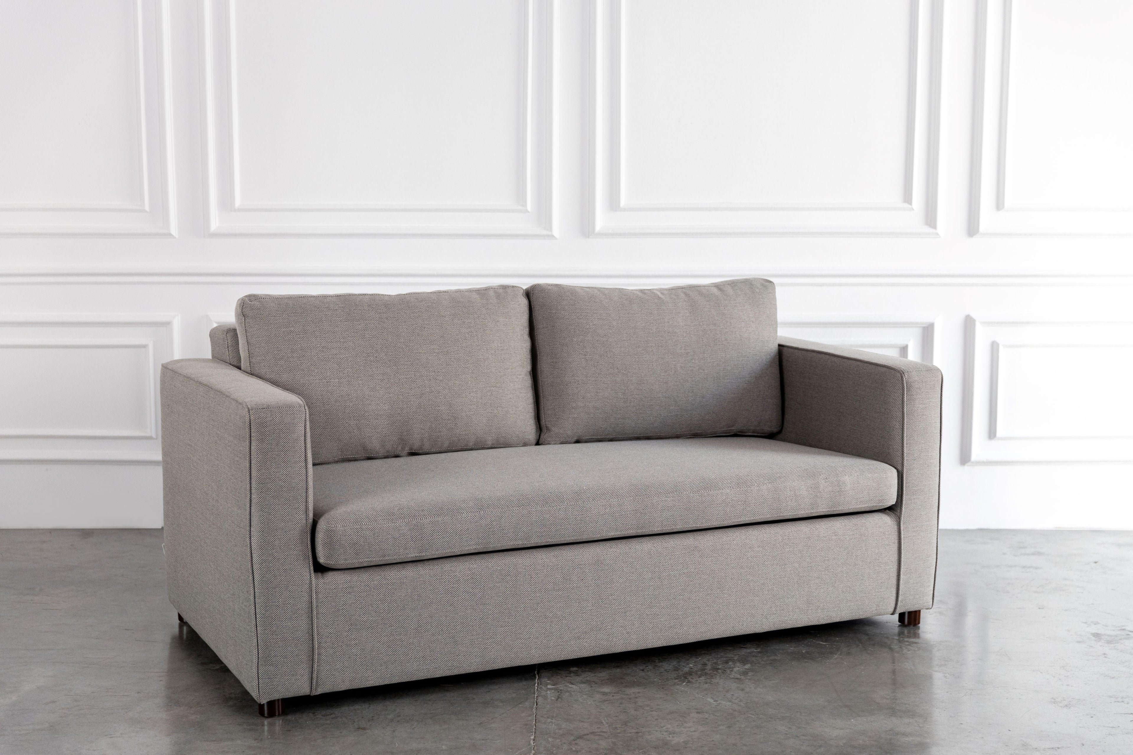 Taupe 2-seater comeover Sofa bed