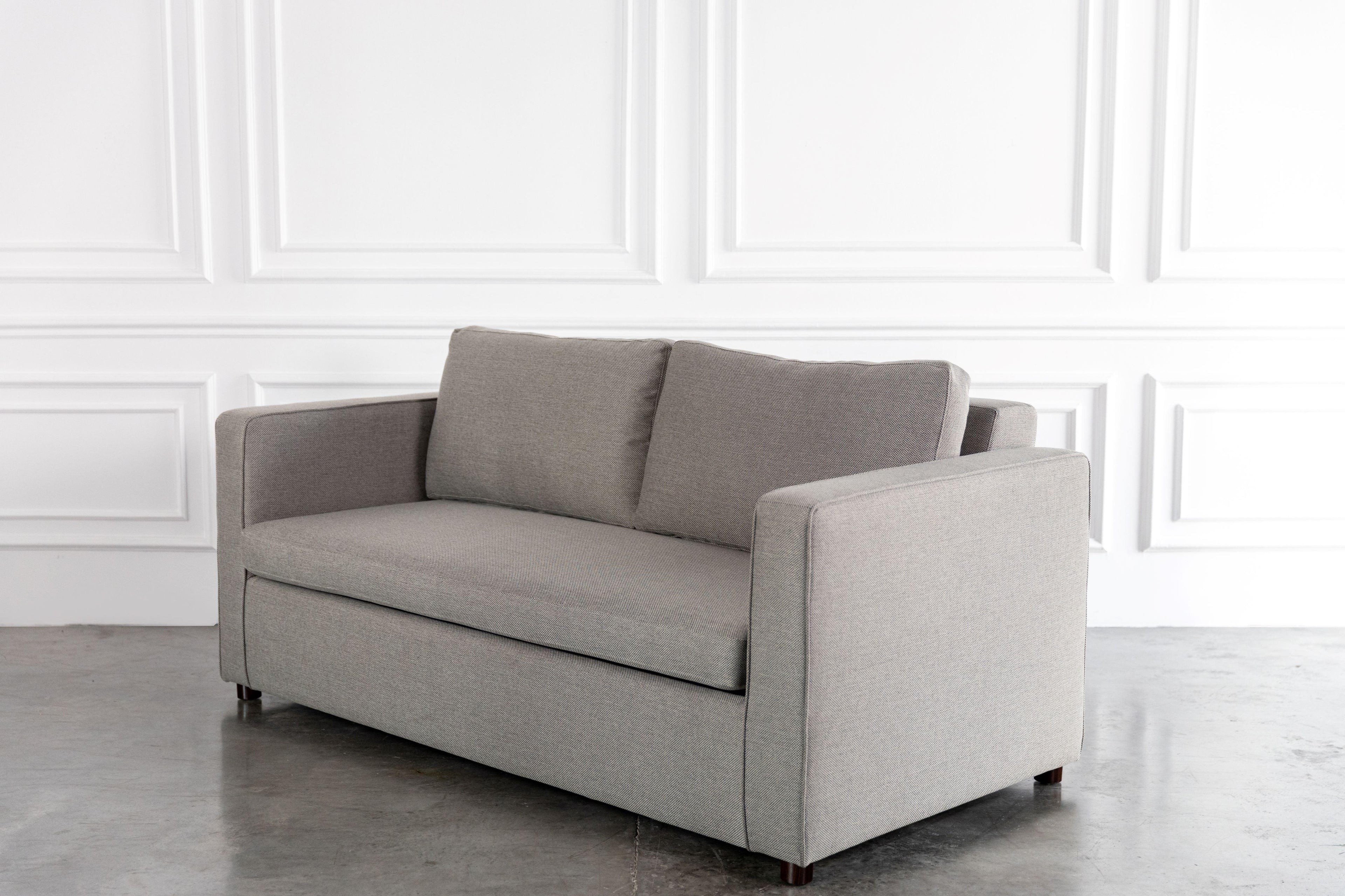 Taupe 2-seater comeover Sofa bed