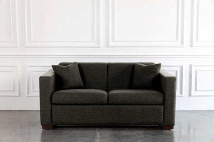 Dark Grey 3-seater comeover sofa bed 