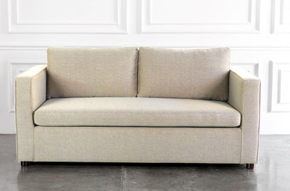 Beige 2-seater comeover Sofa bed 