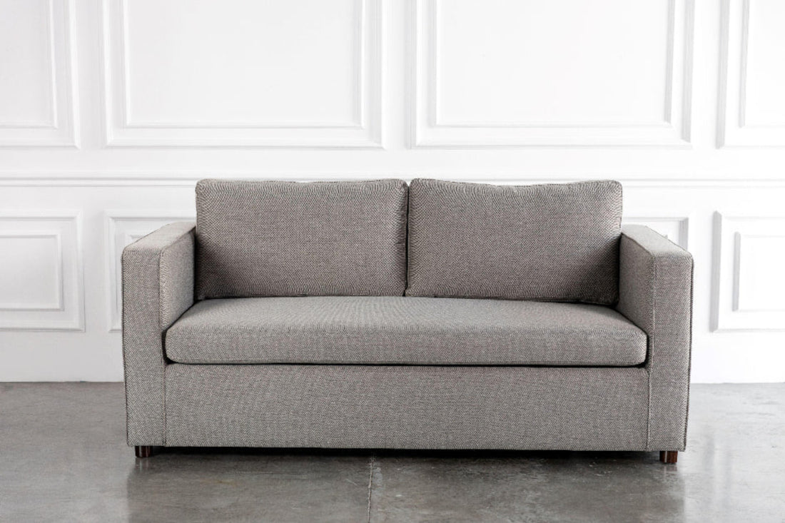 Taupe 2-seater comeover Sofa bed