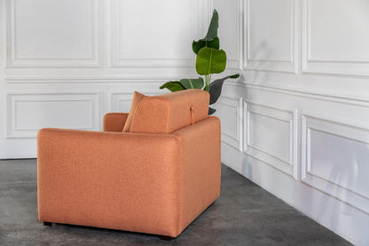 comeover sofa bed closeup showing the high quality finishing