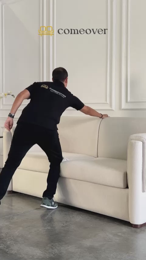 comeover modern Italian sofa bed opening mechanism