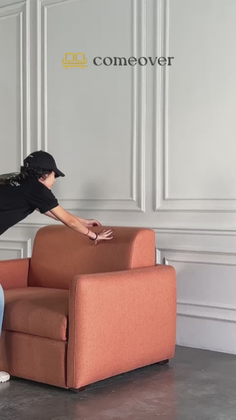 comeover modern Italian single sofa bed opening mechanism